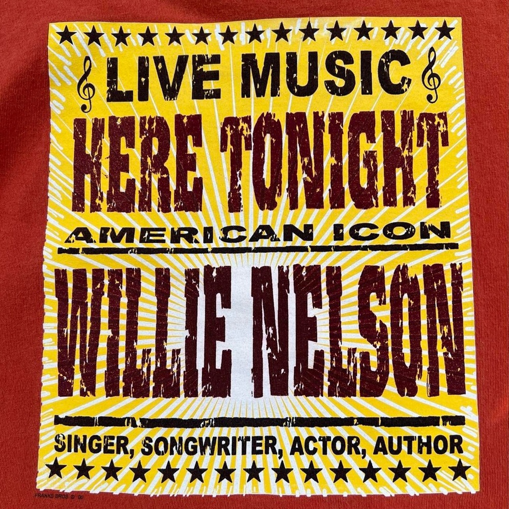 Willie Nelson Spirit Shirt & Scarf - Picture 5 of 8